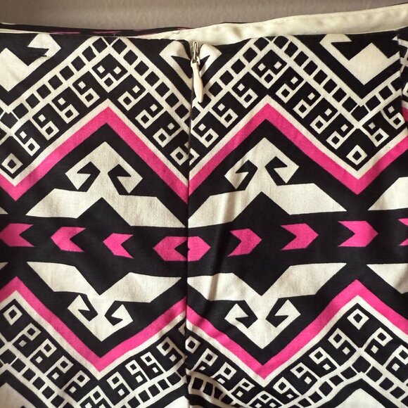 Women's L Akira Chicago Neon Abstract Southwestern Patterned Mini Shorts - Picture 4 of 5